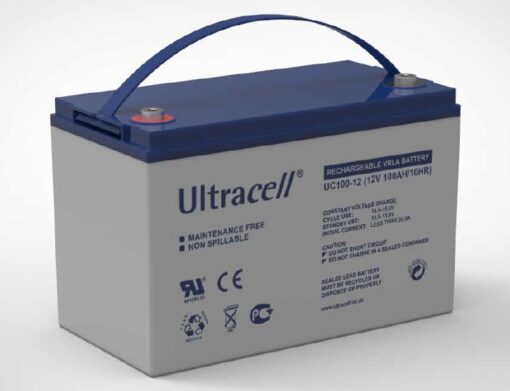 Batería UltraCell AGM 12V & 100Ah