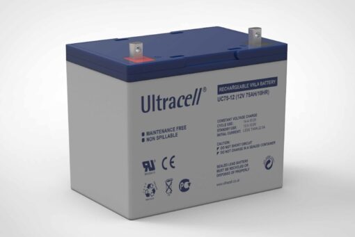 Batería UltraCell AGM 12V & 75Ah