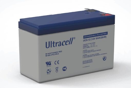 Batería UltraCell AGM 12V & 9Ah