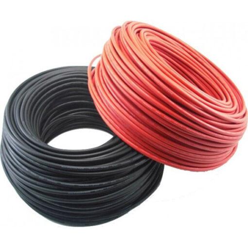 Cable Solar Fotovoltaico 6mm² 1000-1500V
  50-70Amp - Venta por metro.