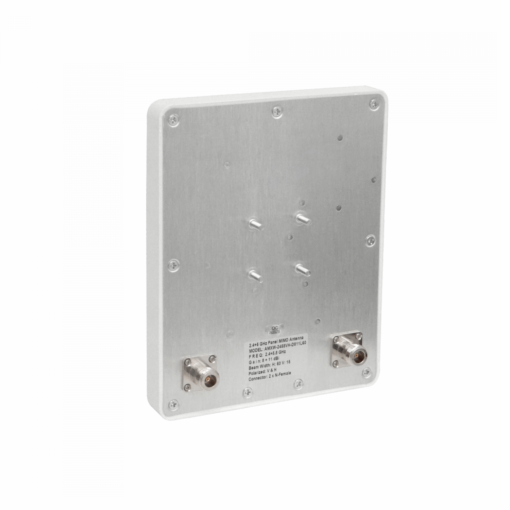Antena Panel 2458VH 2-N-Hembra 2,5-2,4GHz-8dBi-Vert 5,8GHz-11dBi-Horiz 5GHz - Imagen 2