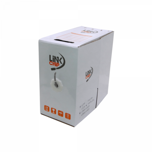LINKCHIP AWG24/0,5mm CCA Similar-Cat6 Gris Cable UTP 305mt Aleación - Imagen 2