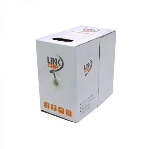 LINKCHIP AWG25/0,45mm CCA Sim-Cat5e Gris Cable UTP 305m Aleacion - Imagen 3