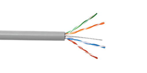 LINKCHIP AWG25/0,45mm CCA Sim-Cat5e Gris Cable UTP 305m Aleacion