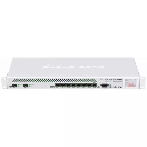 MIKROTIK Req-Cabl 36-1,2GHz 2-SFP+ 8-1000 1-USB 1-RS232-DB9 L6 4GB LCD