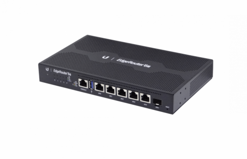 UBIQUITI ER-6P 5-1000POE24 1-SFP USB CONSOLE-RJ45 Router inc24V 800MHz-Dual