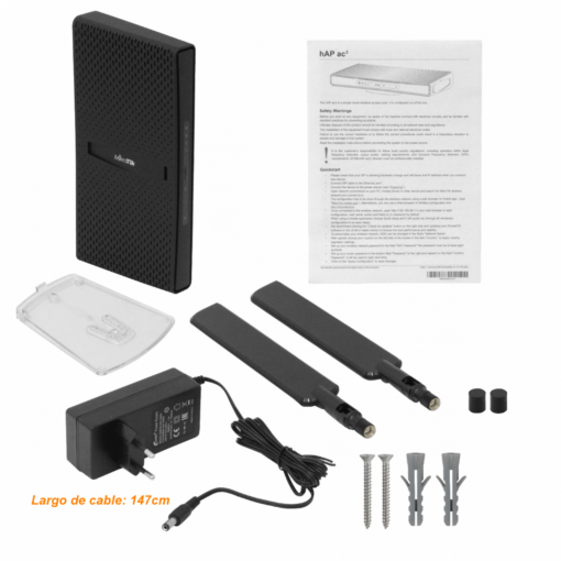 Mikrotik HAP-AC3 2-.SMA 5-1000 2,4/5GHz-2x2 3/5,5dBi USB L4 - Imagen 5