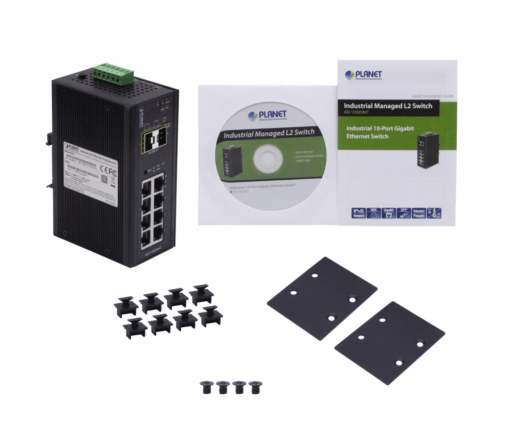 PLANET IGS-10020MT 8-1000 2-SFP Switch Industrial Admin Riel-DIN 12-48VDC 24VAC - Imagen 5
