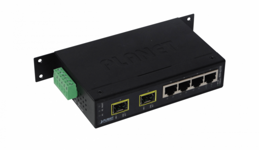 PLANET ISW-621TF 4-100 2-SFP-100 Switch Industrial no-Admin Riel-DIN 12-48VDC/24 - Imagen 4