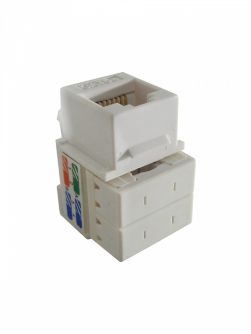 LINKMADE BLANCO CAT5E PUNCHABLE KEYSTONE - Imagen 2