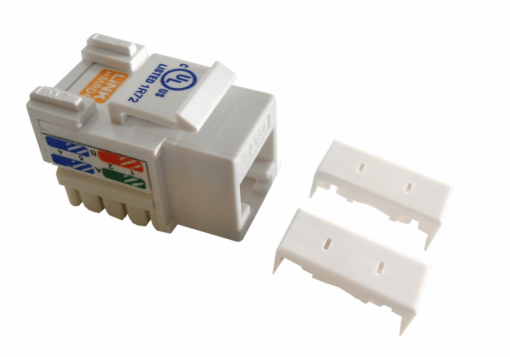 LINKMADE BLANCO CAT5E PUNCHABLE KEYSTONE