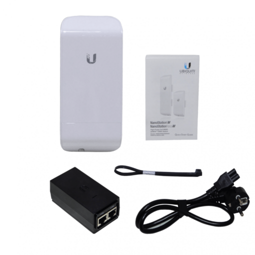 UBIQUITI LOCOM5 5GHz 13dBi 23dBm 1-100-RJ45 inc-PoE24V 2x2 AIRMAX CPE/AP - Imagen 4
