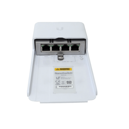 UBIQUITI N-SW - Nano Switch no-Admin 4-1000 PoE-in/out Exterior req-PoE24V - Imagen 3