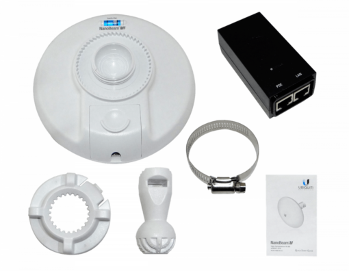 UBIQUITI NBE-M5-16 5GHZ 16DBI 2X2 1-100-RJ45 26DBM NANOBEAM INC/POE-24V - Imagen 4