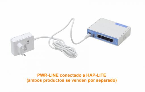 MIKROTIK PWR-LINE AV500 Powerline 1-USB-micro-150cm - Imagen 4