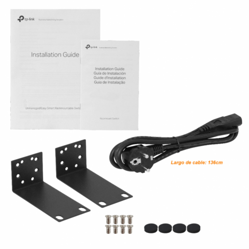 TP-LINK TL-SF1024D 24-100 Angosto Switch no-Admin Rack 220V-directo - Imagen 3