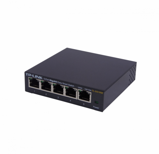 TP-LINK TL-SG105E - 5-1000 Metalico Switch Smart Fuente-externa-9V no-Rack