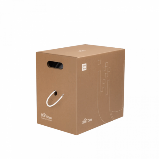 UBIQUITI UC-C6-CMP UTP RFuego Cat6 Interior Blanco 304mt 23AWG 600MHz Caja Cable - Imagen 3