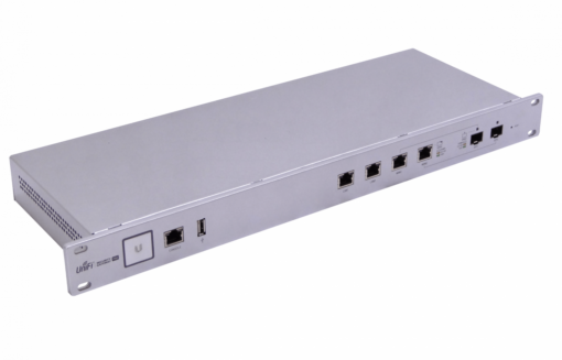 UBIQUITI UniFi 2-1000-LAN 2-SFP-Combo-WAN Console-RJ45/USB Rack-1U