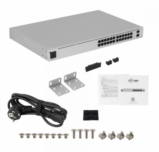 UBIQUITI USW-PRO-24-POE Switch Gen2 400W-tot 24-1000-PoE 2-SFP+10G opc-USP - Imagen 3