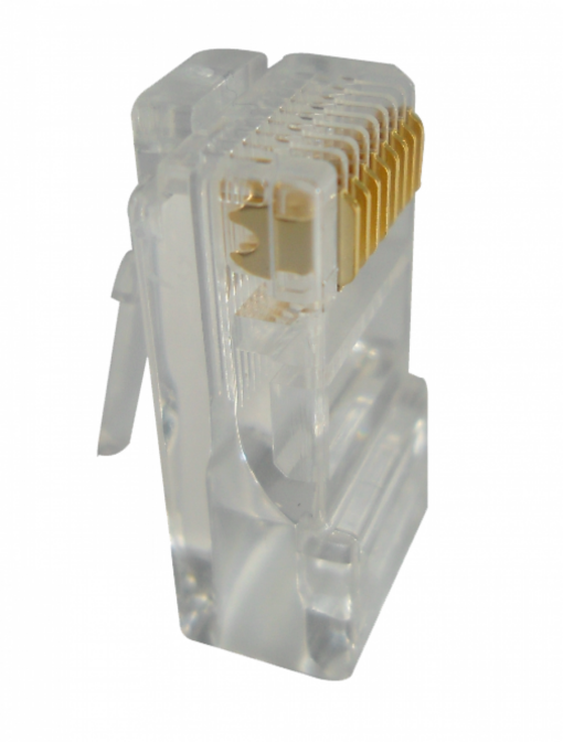 RJU-BC CAT5e Unifilar RJ45 Bolsa 100 Conectores Crimpeables - Imagen 3