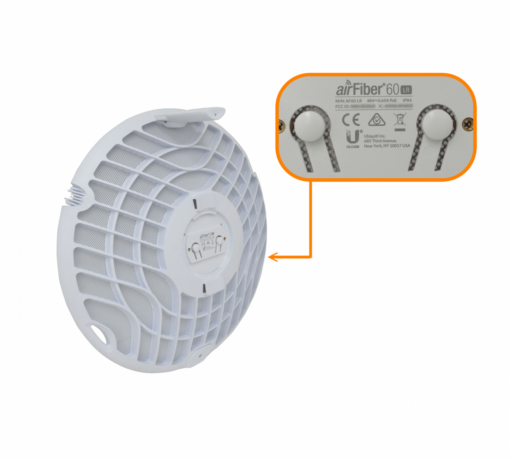 UBIQUITI AF60-LR solo-60GHz 57-71GHz 1-1000 1,8Gbps(12km) inc-48V - Imagen 3
