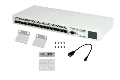 MIKROTIK CCR1036-12G-4S 36-1.2GHZ 12-1000 4-SFP 1-USB 1-RS232-DB9 L6 RACK 4GB LCD - Imagen 4
