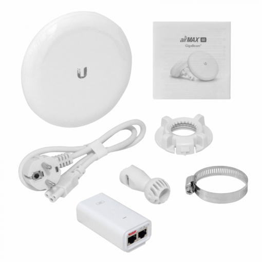 UBIQUITI GBE 60GHz 5GHz 17/10dBi 57-66GHz 1-1000 airMAX 1Gbps 500mt inc24V - Imagen 6