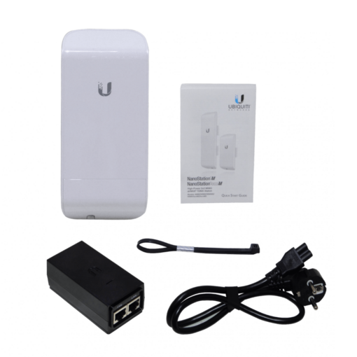 UBIQUITI LOCOM2 2,4GHz 8.5dBi 23dBm 1-100-RJ45 inc-PoE-24V 2x2 Exterior - Imagen 4