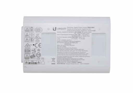 UBIQUITI POE-24-24W-G -Gigabit 24VDC 24W Inyector PoE 1,0A c/ESD requiere-cable-C5 - Imagen 4