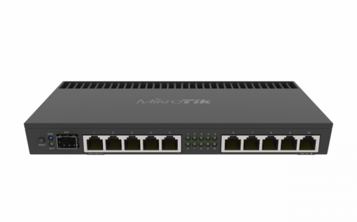 MIKROTIK RB4011IGS+RM 10-1000 1-SFP+10G Console-RJ45 L5 1,4GHz-x4 1U-Rack 12-57VDC