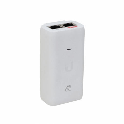 UBIQUITI U-POE-AF Inyector PoE 48VDC 24W Gigabit 802.3af