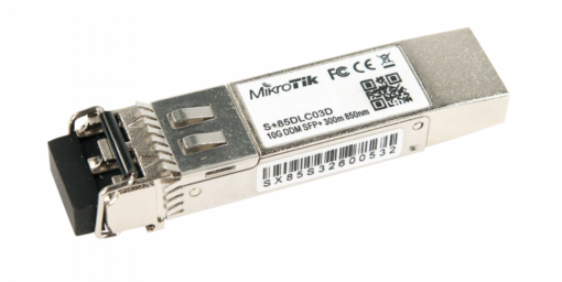 MIKROTIK S+85DLC03D -2-LC 10G MM 300mt 850nm Modulo SFP+ Fibra MultiModo 10gbps