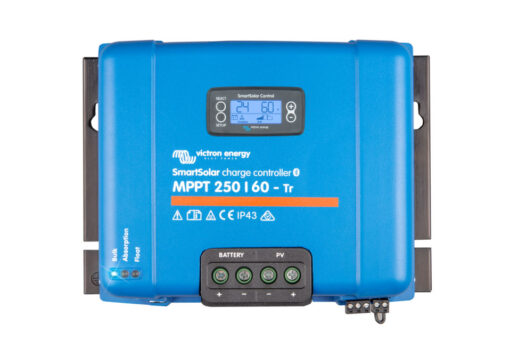 SmartSolar MPPT
  250/60-Tr Regulador de Carga 12/24/36/48V-60A 250V Bluetooth