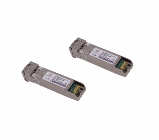 UBIQUITI UF-MM-10G -2-unids SFP+ MM 10Gbps 300mt 850nm MultiModo 2-Fibras-LC DDM