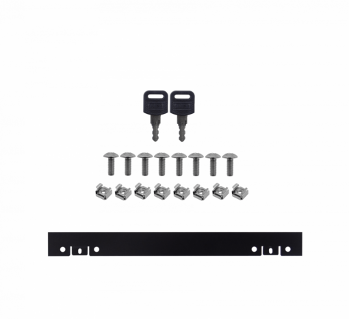 Rack Pared Mural Negro RK04-4L Laterales-Remov 4U 45cm-Fondo - Imagen 5