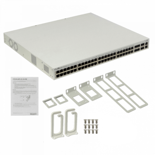 MIKROTIK 48-1000-PoE 4-SFP+10G 2-QSFP+40G Console L5 2-PSU Switch Rack - Imagen 4