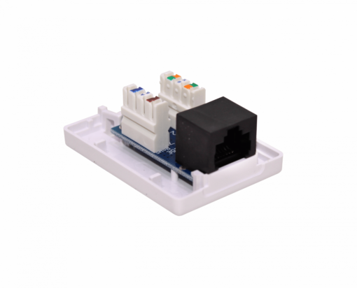 RST-CAT5E Roseta 1-RJ45 Cat5e UTP 66x49x25mm UL-NTW60300 - Imagen 2
