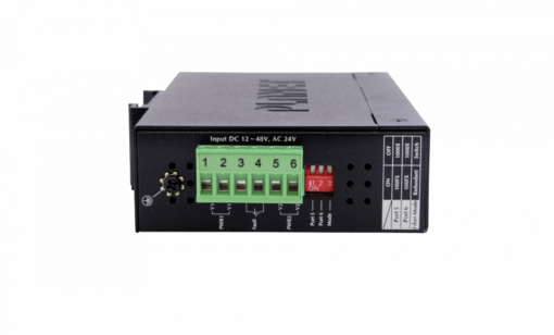 PLANET 4-1000 2-SFP Switch Industrial no-Admin Riel-DIN 12-48VDC 24VAC - Imagen 3