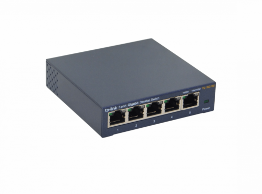 TP-LINK Metalico 5-1000 Gigabit Switch no-Admin no-Rack Compacto