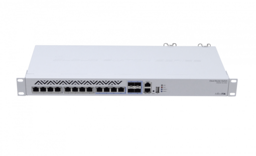 MIKROTIK 8-10G 4-SFP+10G-Combo 1-100 Console L5 Dual-PSU Switch Rack