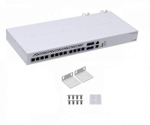MIKROTIK 8-10G 4-SFP+10G-Combo 1-100 Console L5 Dual-PSU Switch Rack - Imagen 4