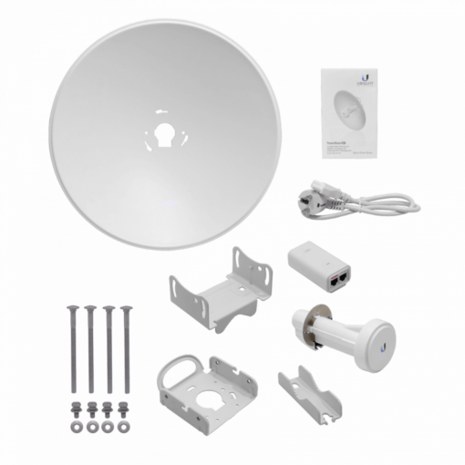 UBIQUITI Gen2 2,4GHz 18dBi 27dBm 1-1000 inc-PoE24V 420mm 2x2 PowerBeam - Imagen 5