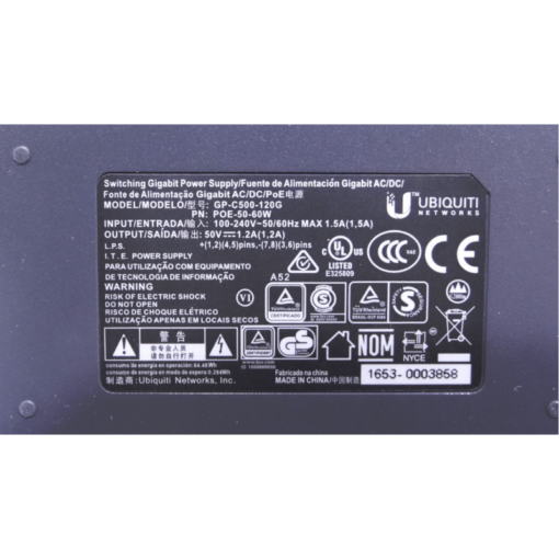 UBIQUITI POE-50-60W - POE 50V 60W PARA AIRFIBER AF-24 Requiere-Cable-Poder - Imagen 3