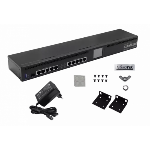 RB3011UIAS-RM MIKROTIK 10-1000 1-SFP 1-USB LCD L5 1,4GHz-Dual 1GB 1U-Rack 10-30VDC - Imagen 3