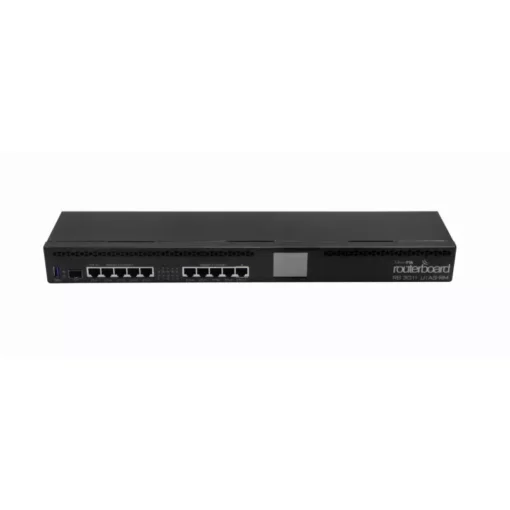 RB3011UIAS-RM MIKROTIK 10-1000 1-SFP 1-USB LCD L5 1,4GHz-Dual 1GB 1U-Rack 10-30VDC
