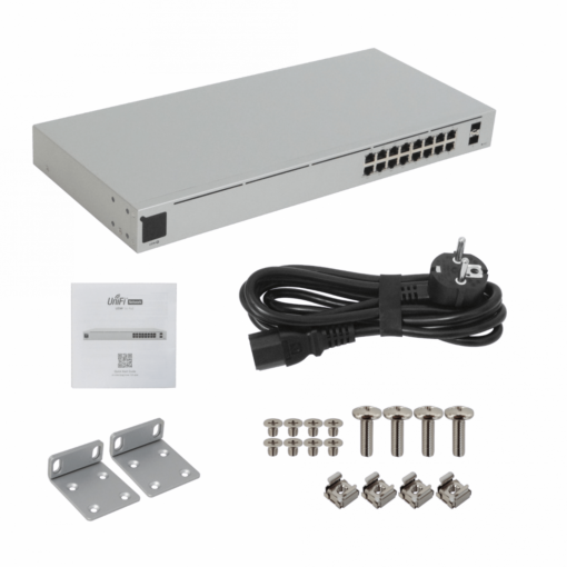 UBIQUITI Switch 42W-tot Rack 16-1000-8-PoE 48af/52at 2-SFP req-UniFi - Imagen 3